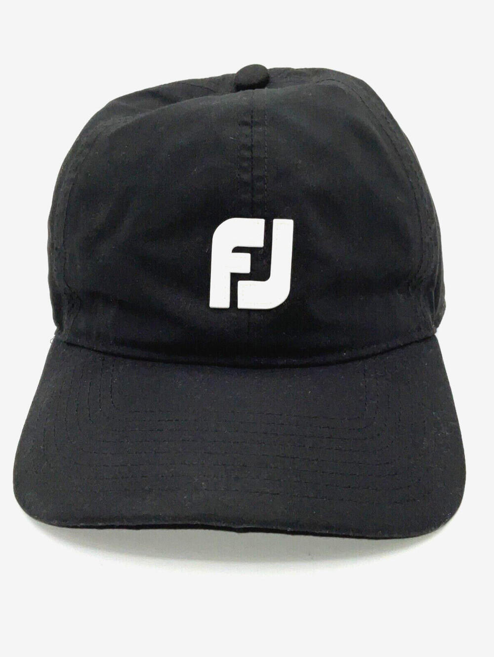 EUC Footjoy Dryjoys Black Adjustable Cap